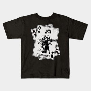 Retro Ellen Ripley Card Style Kids T-Shirt